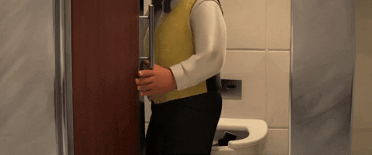 The Bad Guys Mr. Piranha Toilet GIF