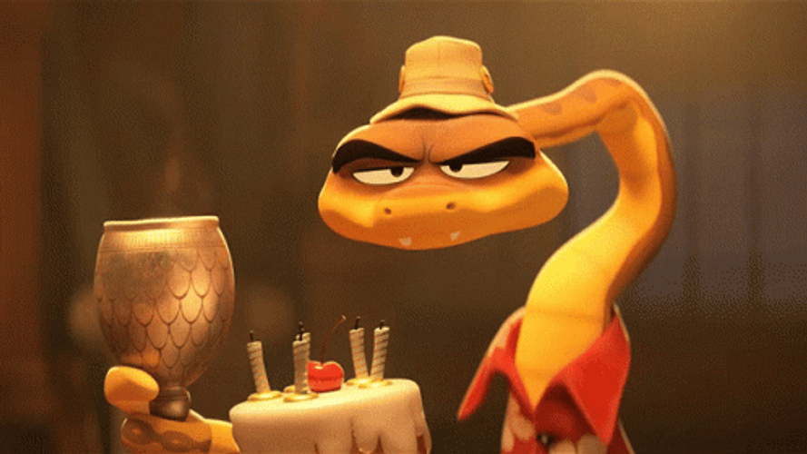 The Bad Guys Mr. Snake Cheers GIF