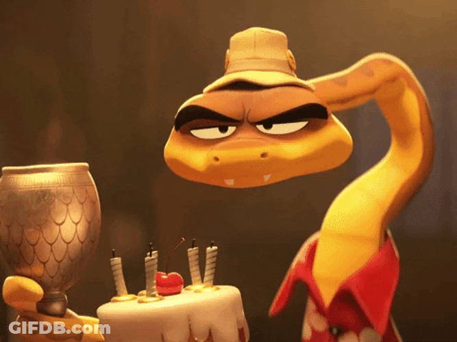 The Bad Guys Mr. Snake Cheers GIF
