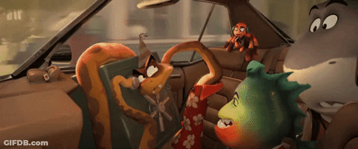 The Bad Guys Mr. Snake Vault GIF