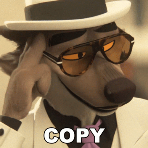The Bad Guys Mr. Wolf Copy GIF