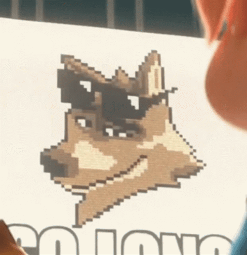 The Bad Guys Mr. Wolf Sunglasses GIF