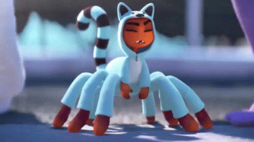 The Bad Guys Ms. Tarantula Cat Pajamas GIF