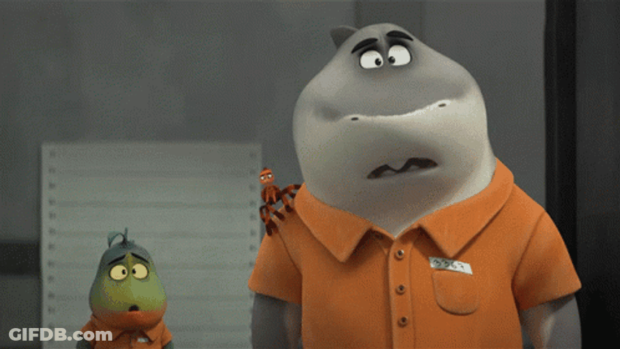 The Bad Guys Scared Prison GIF