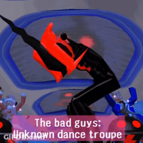 Bad Guys Unknown Dance Troupe Video Game GIF
