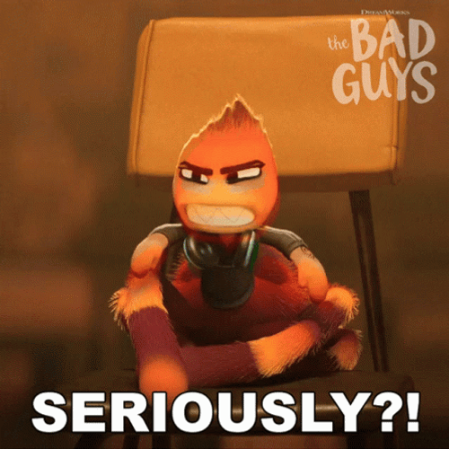 The Bad Guys Worried Ms. Tarantula GIF