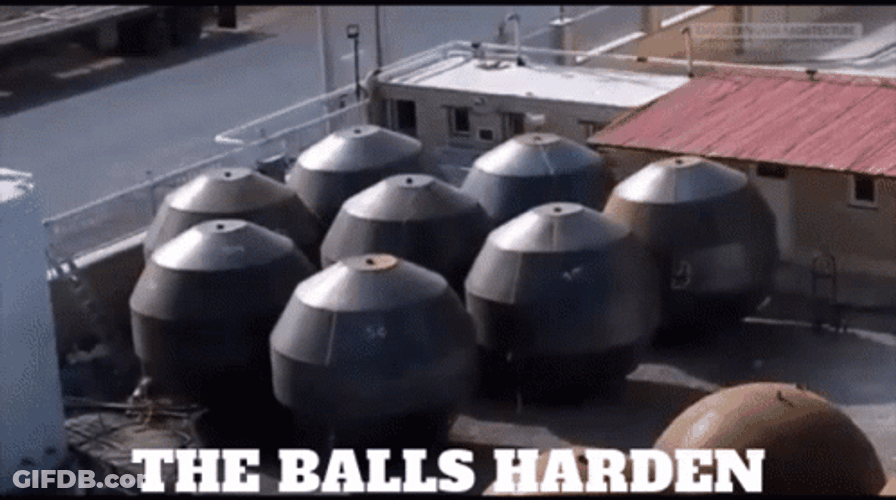 The Balls Harden Explosion Meme GIF