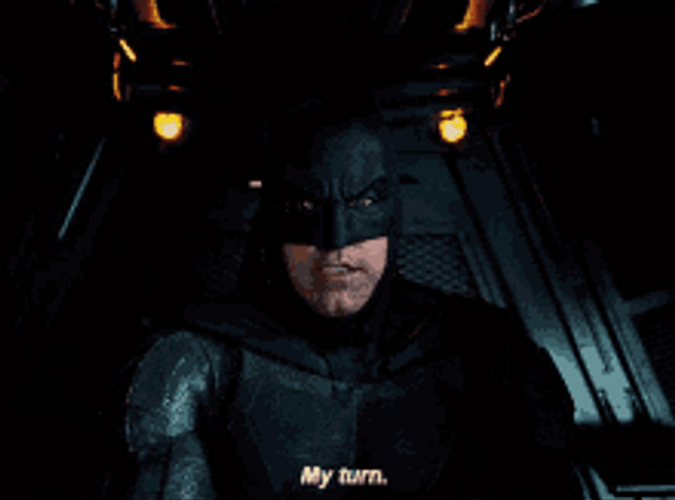 The Batman Justice League My Turn GIF