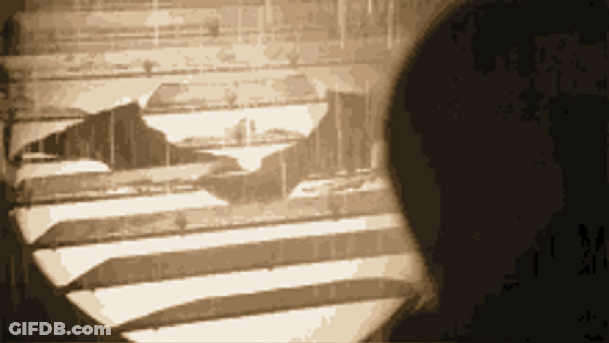 The Batman Signal-Bat Showing At Night GIF