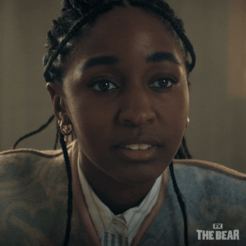The Bear Confused Sydney Adamu GIF
