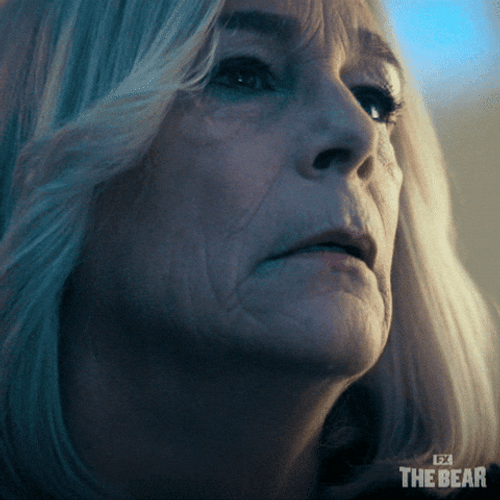 The Bear Jamie Lee Curtis Begging GIF