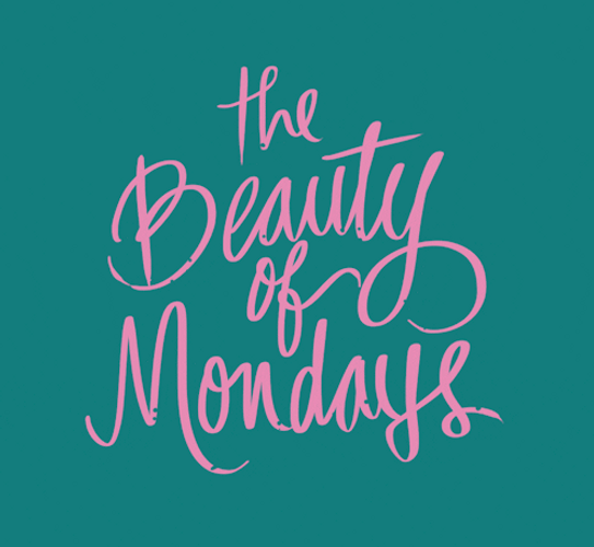 The Beautiful Beauty Happy Monday GIF