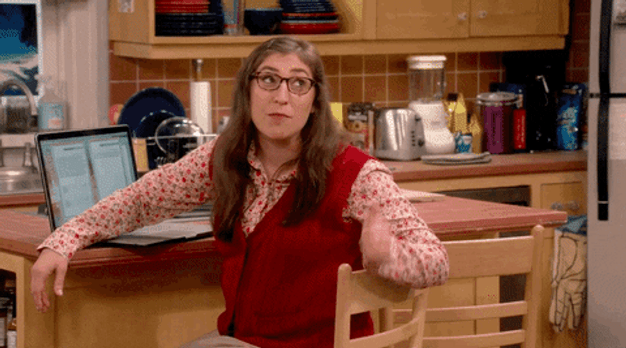 The Big Bang Theory Amy Fowler It's Me GIF
