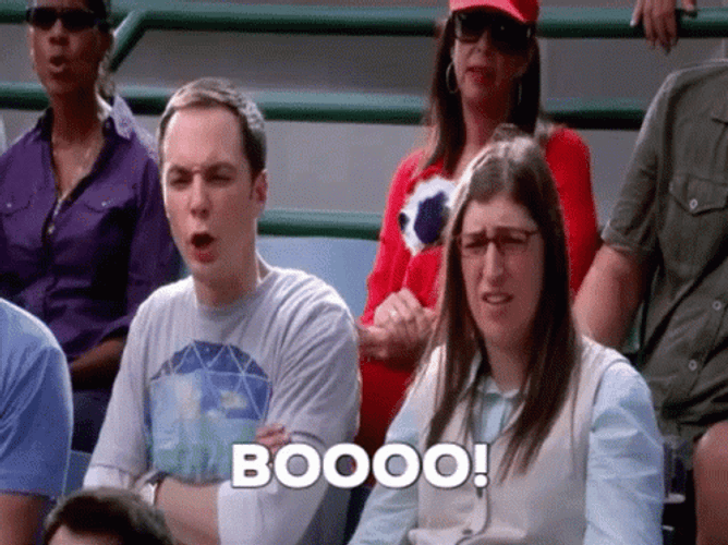 The Big Bang Theory Boo GIF