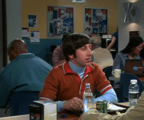 The Big Bang Theory Howard Funny Dance GIF