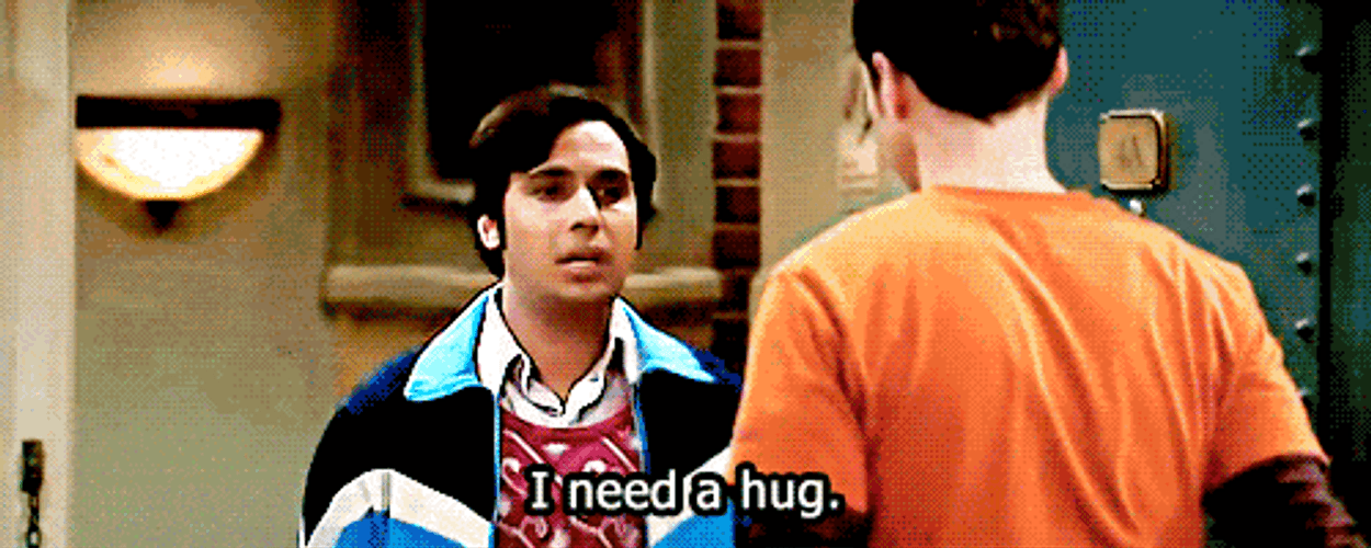 The Big Bang Theory I Need A Hug GIF