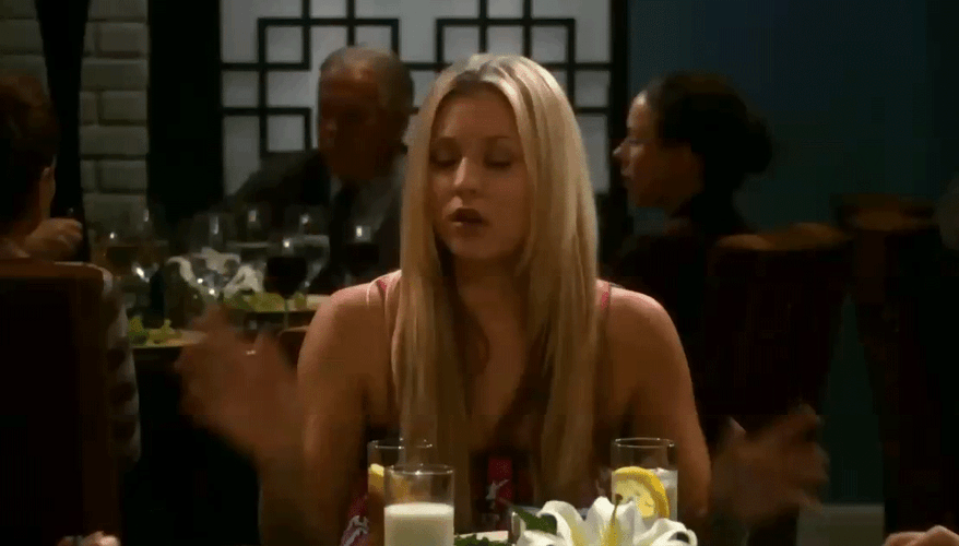 The Big Bang Theory Penny Annoyed Date GIF