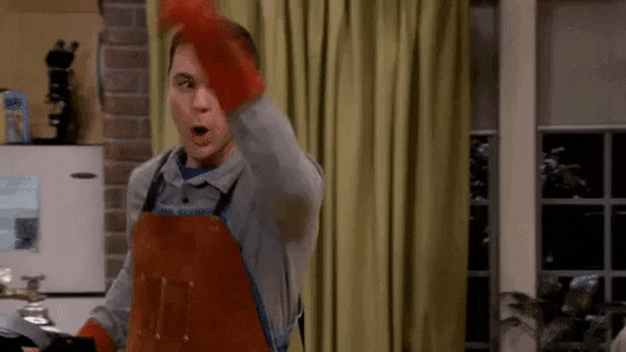 The Big Bang Theory Sheldon Fist Pump GIF