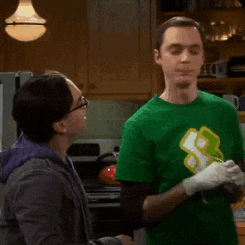 The Big Bang Theory Sheldon Laughing Muahaha Leonard Cooper Sheldon Cooper Laughing GIF