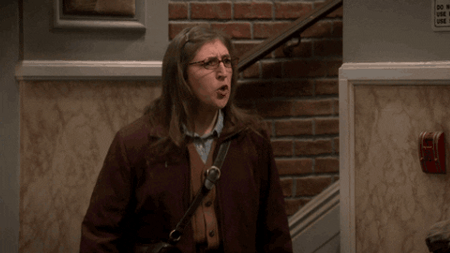 The Big Bang Theory Shut Your Mouth GIF