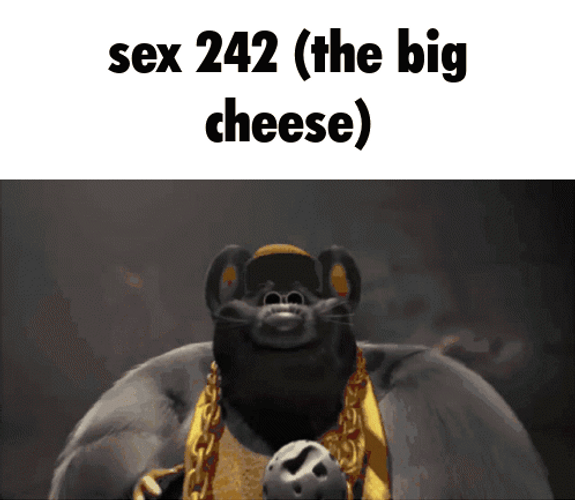 The Big Biggie Cheese GIF