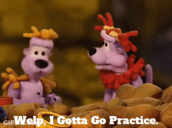 The Bittles Gotta Go Practice GIF