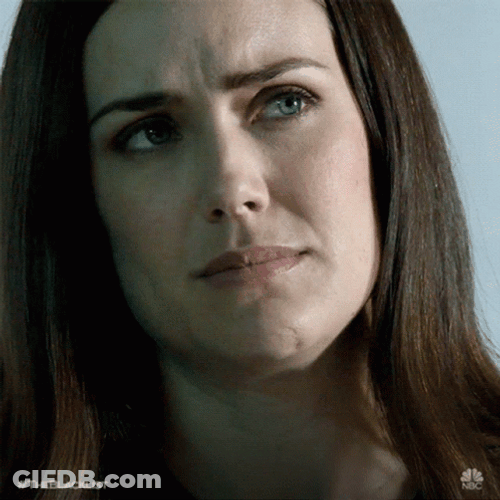 The Blacklist Elizabeth Closing Eyes GIF