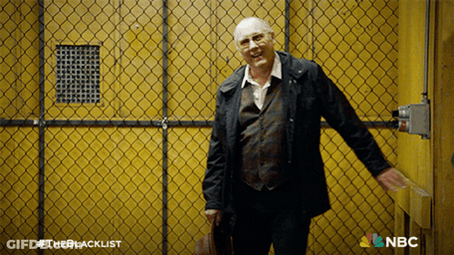 The Blacklist Red Arriving GIF