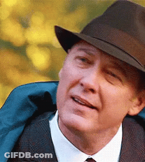 The Blacklist Red Spader GIF