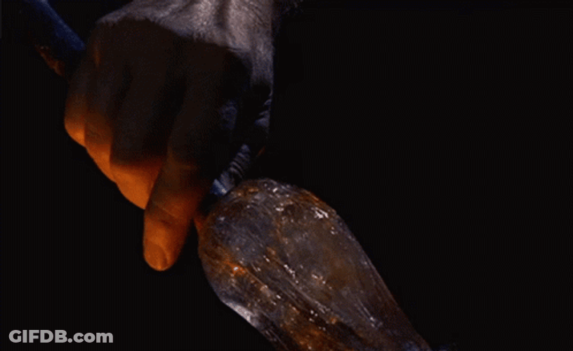 The Blob Crystal Saliva GIF