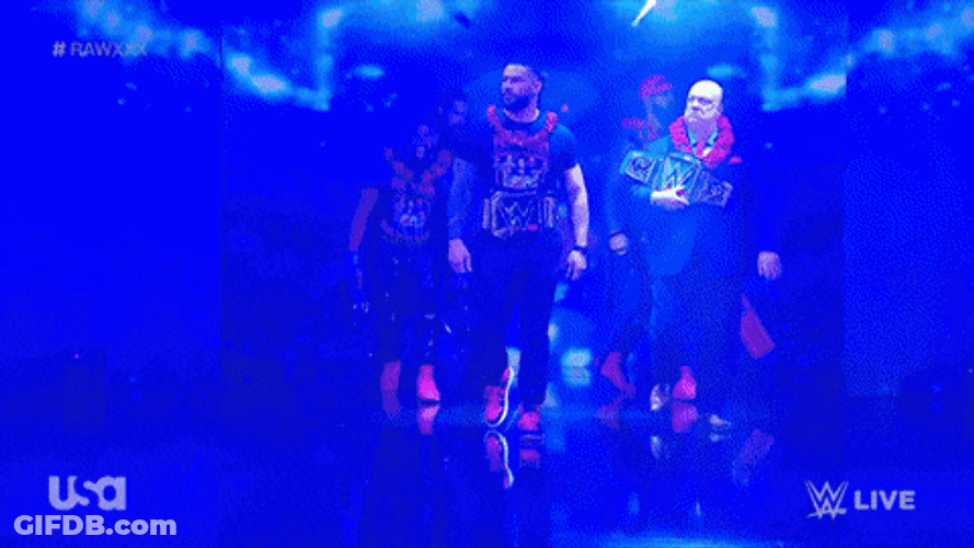 The Bloodline Wrestling Entrance GIF