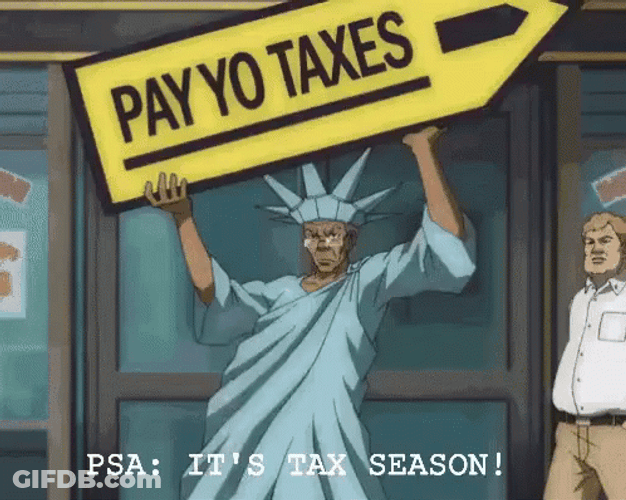 The Boondocks Pay Yo Taxes GIF