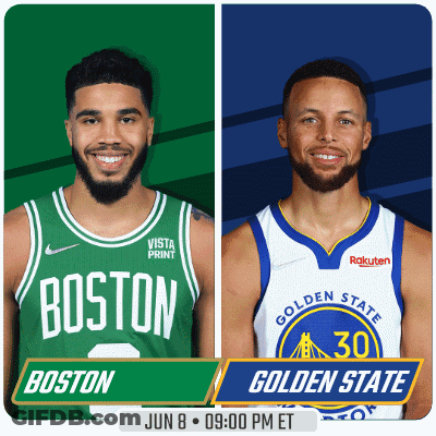 The Boston Celtics And Golden State Warriors Are Playing A Game On June 8 GIF