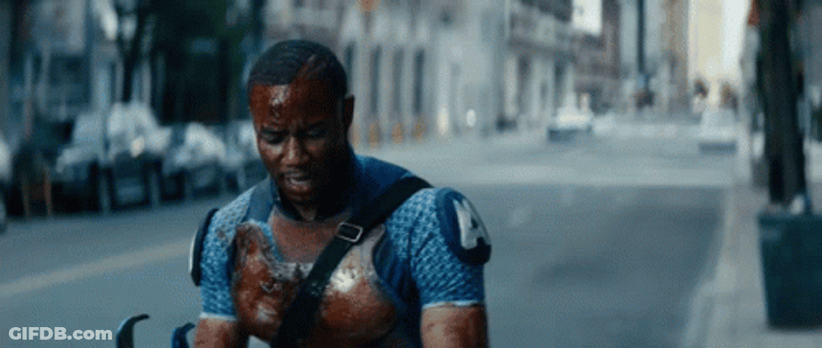 The Boys A Train Running Away GIF