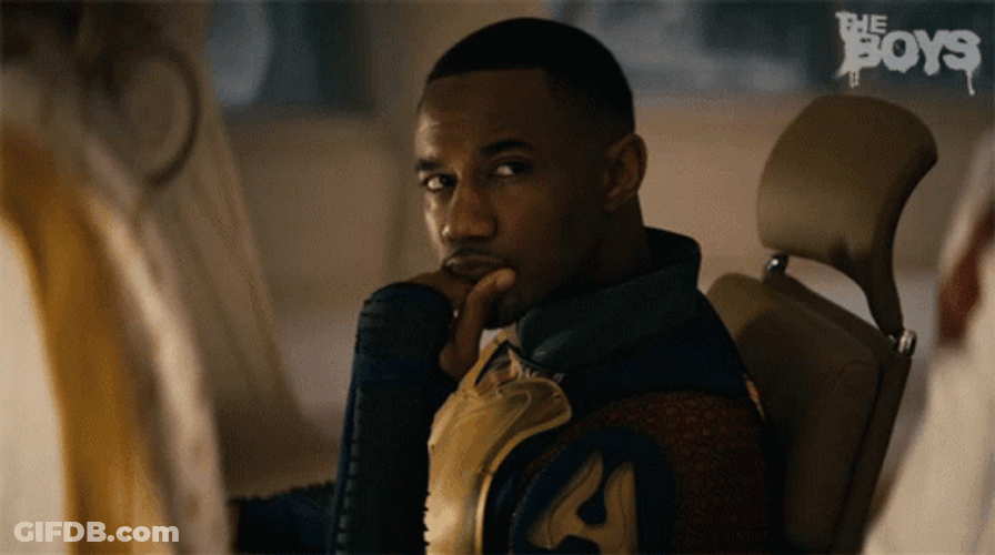 The Boys A Train Slight Nod GIF