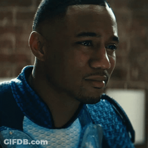 The Boys A Train Smiling GIF
