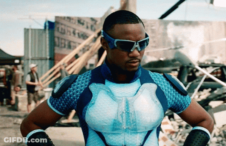 The Boys A Train With Hands On Waist GIF