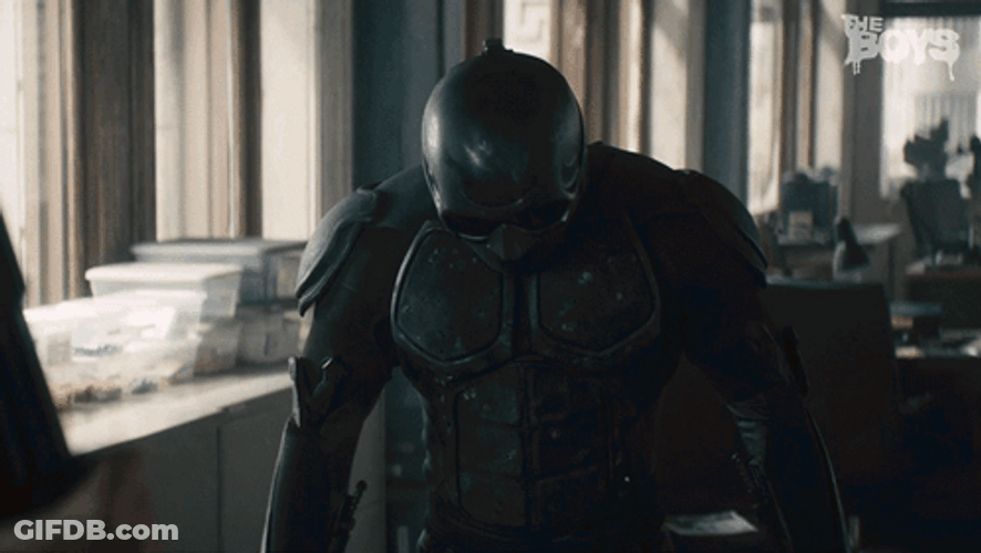 The Boys Black Noir Passed Out GIF