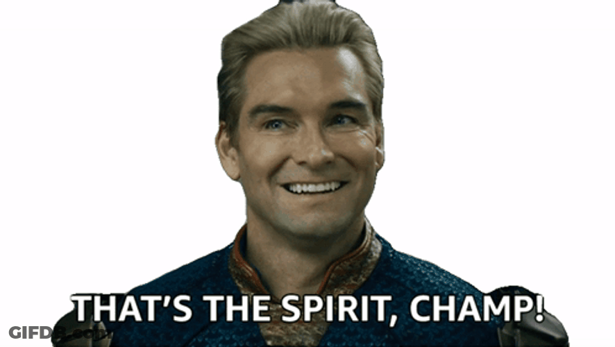 The Boys Homelander Appreciating GIF
