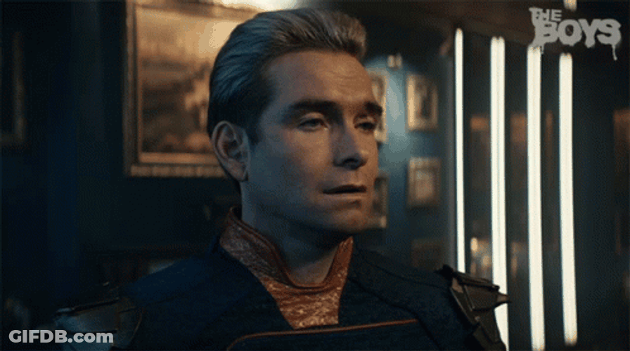 The Boys Homelander Nodding Yes GIF