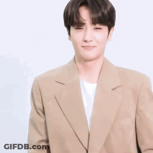 The Boyz Hyunjae Shimmy Dance GIF