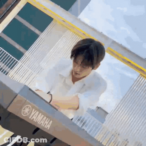 The Boyz Playing Piano GIF