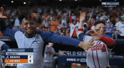 The Braves And Astros Are Playing Each Other In The Fox World Series GIF