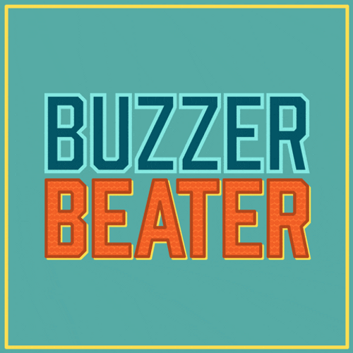 The Buzzer Beater Text Animation GIF