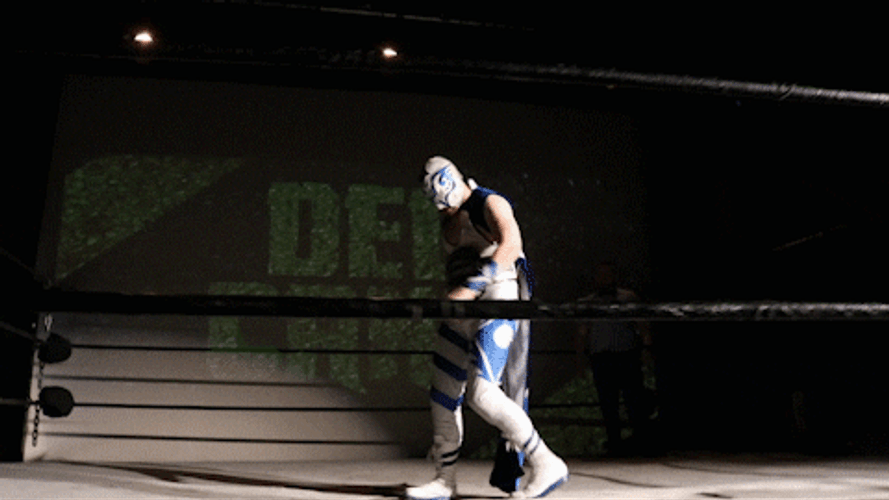 The Champ Is Here Doing Lunging Pose GIF