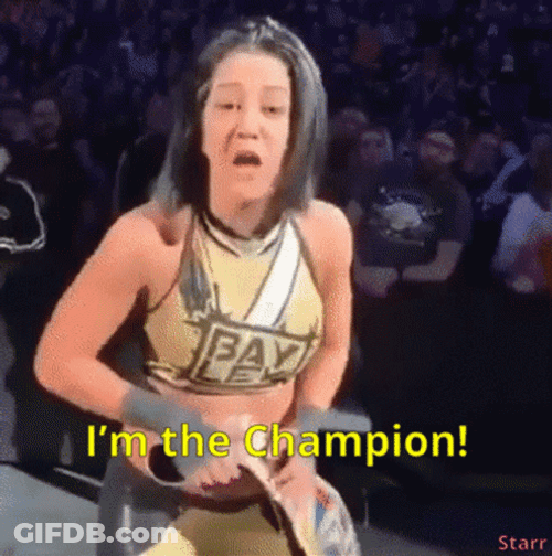 The Champ Is Here I'm The Champion GIF