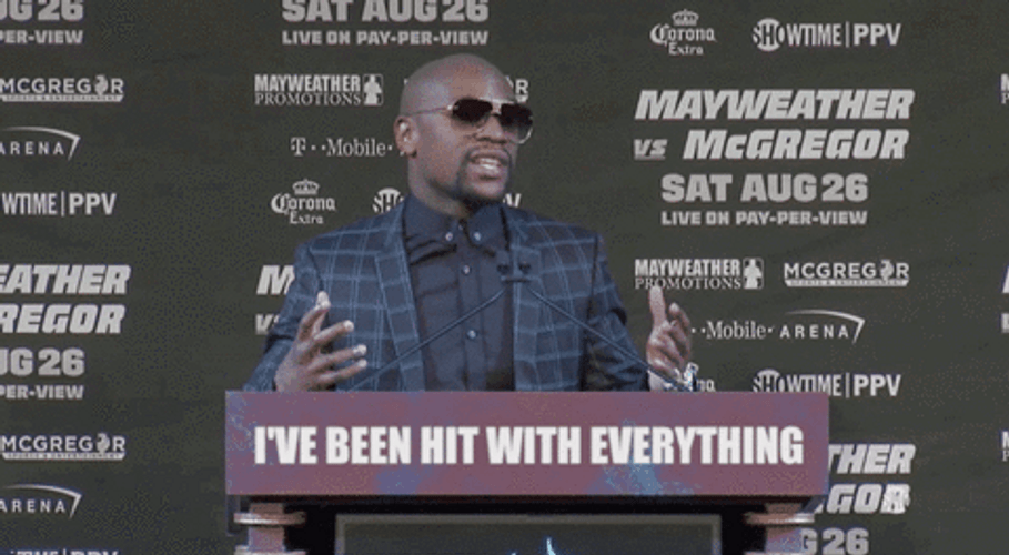 The Champ Is Here Mayweather Speech GIF