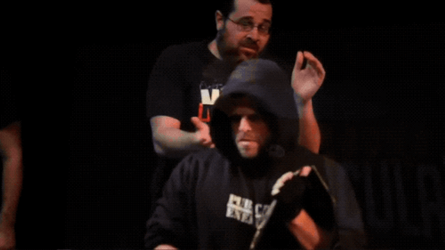 The Champ Is Here Raising The Belt GIF