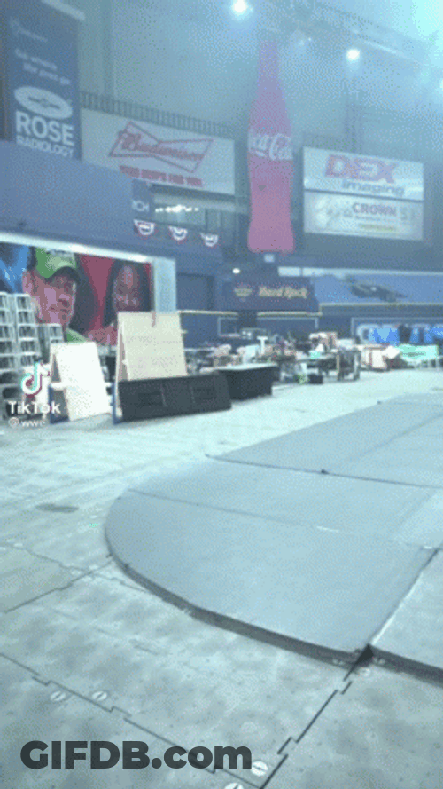 The Champ Is Here The Miz Teasing GIF
