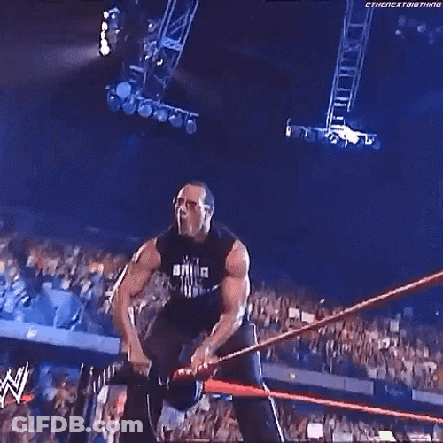The Champ Is Here Wrestler In Ring GIF